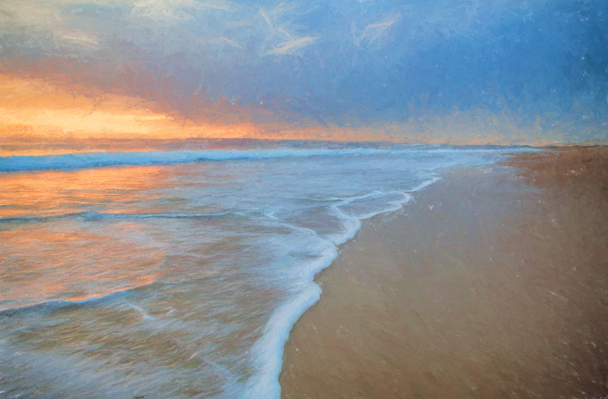 Plum Island Seascape, Maria Poulos