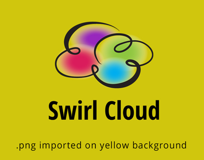 cloud logo background test
