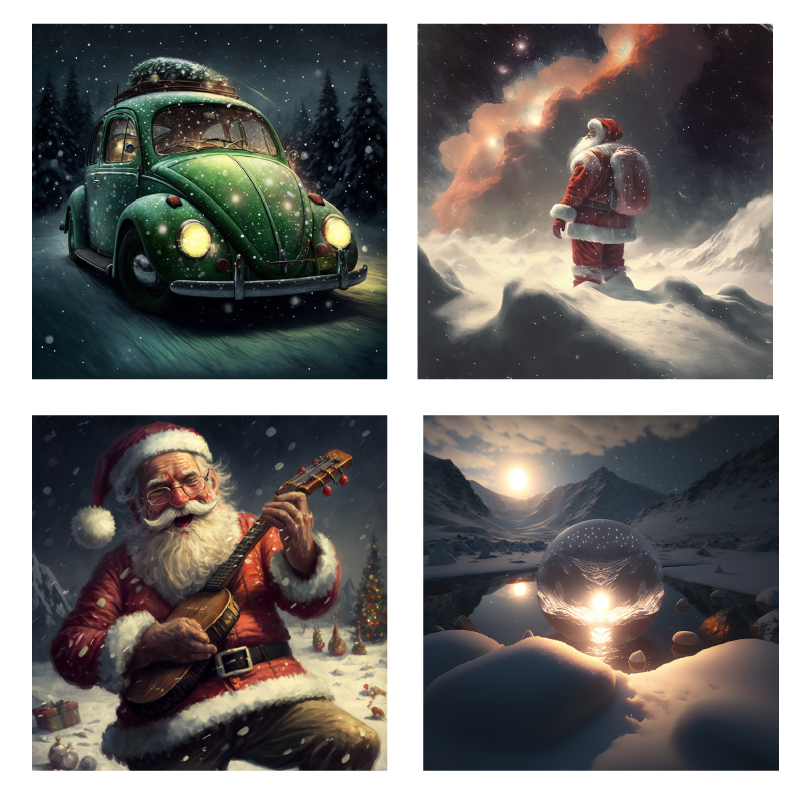 Holiday cards ai series 2022